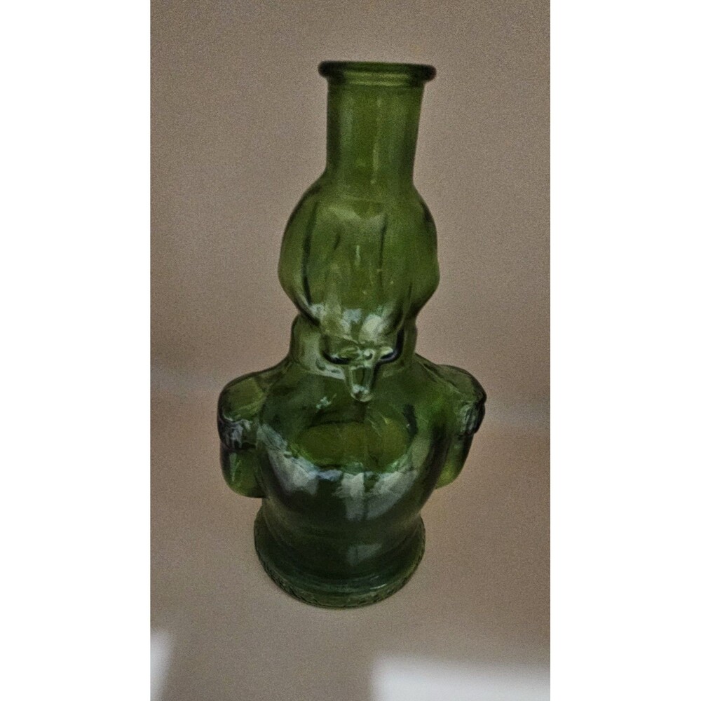 George Washington Bottle Green Glass WHEATON Simmons Centennial Bitters